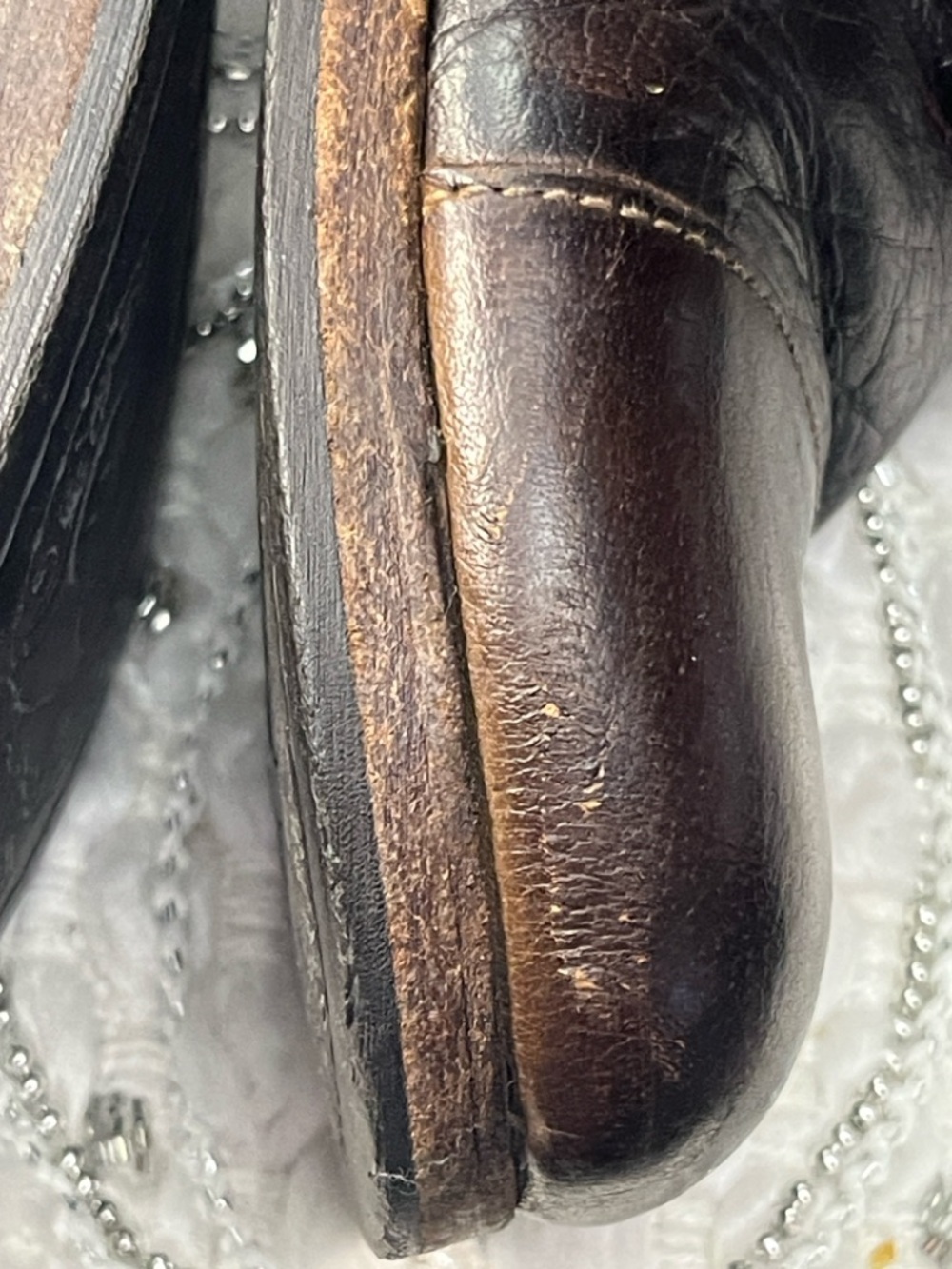 Fiorentini + Baker Dark Brown Italian Leather Ruched Ankle Boots Size [EU 36] - Picture 15 of 15
